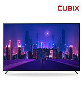 큐빅스 LED 중소기업 TV 86인치 75인치 65인치 55인치 50인치 43인치 40인치 32인치 22인치 IPTV UHD 4K 스탠드형 벽걸이 방문설치, 스탠드 방문설치, 50인치 UHD TV