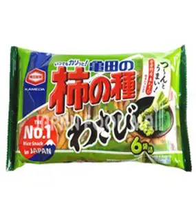 카메다 슈퍼후레쉬 카키노타네 와사비 164g, 1개