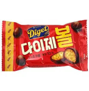 오리온 다이제볼, 42g, 10개