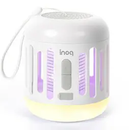 이노크아든 2in1 충전 무선 캠핑 랜턴 겸용 모기 퇴치기, IA-IB500(옐로우)