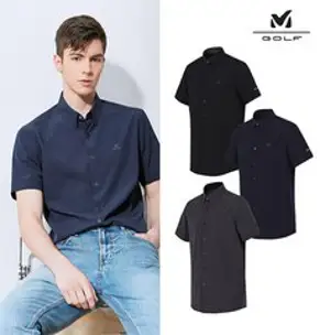 [런칭가119 000] 밀레골프 남성 썸머 테크 셔츠 3종