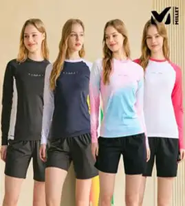 밀레골프 밀레 23썸머 여성 래쉬가드 3종