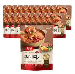 양반 수라 부대찌개, 460g, 20개