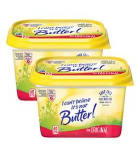 I Cant Believe Its Not Butter 아이 캔트 빌리브 잇츠 낫 버터 스프레드 오리지널, 425g, 2개