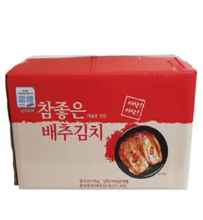 중국산김치 10kg(종이박스) 갓담근것 같은 생생김치 포기 배추김치 수입 배송비포함 업소용 속이 알찬 배추김치[품절일 경우 = 새김치 들어올 때], 10kg, 1개