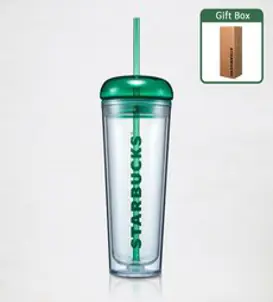 [스타벅스] 그린 워드마크 폼 콜드컵, 혼합색상