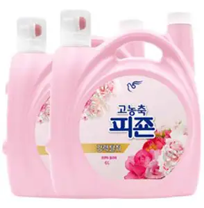 고농축 피죤 강력탈취 오리지널 로맨틱플라워 섬유유연제, 6L, 2개