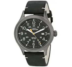 미국발송 타이맥스 Timex 익스페디션 스카우트 남성용 손목시계 그린 40mm 나일론 스트랩 (T49961)