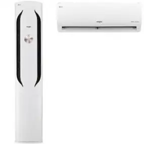 LG전자 인버터 58.5㎡ + 18.7㎡ 휘센 위너 2 in 1 멀티형 에어컨 FQ18VBWWM2 방문설치