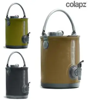 Colapz 워터저그 8리터 Collapsible WaterJug 접히는 물통 감성캠핑, 올리브