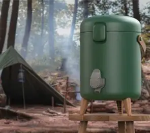 Colapz 워터저그 8리터 Collapsible WaterJug 접히는 물통 감성캠핑, 그린