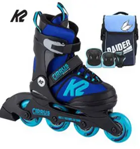 K2 모토 화이트 정품 23년 아동 인라인+가방+보호대+5종사은품, 가방+보호대-블랙세트