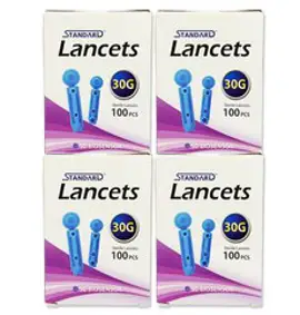 에스디바이오센서 스탠다드 란셋 채혈침 30G, 100개입, 4개