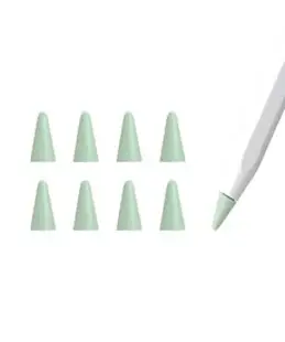 PZOZ 애플펜슬 펜촉 보호팁 낮은저항감, 그린, 8개