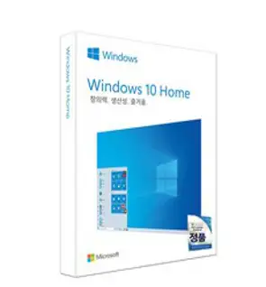 마이크로소프트 Windows 10 Home FPP 운영체제 RS3
