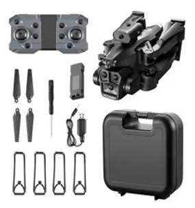 TXD 듀얼카메라 드론 8K GPS 자동 장애물 회피 28분 비행시간 브러시리스모터 L600 PRO, 흑회색