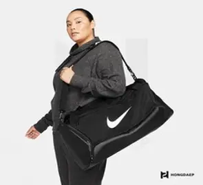 나이키 더플백 M 브라질리아 9.5(DH7710-010), 블랙