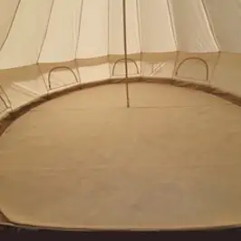 꼬밀레 노르디스크 아스가르드 알페임 12.6 레트로스 허브쉘터 판테온 호환 텐트 카페트 입구재단형, 베이지