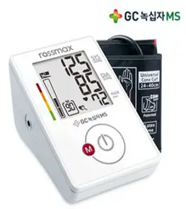 GC녹십자MS 로즈맥스 자동전자 혈압계 CG155f, CG155f+(혈압수첩외2종), 1개