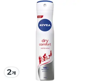 니베아 드라이 콤포트 데오드란트, 200ml, 2개