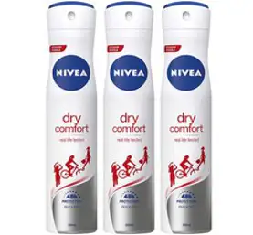 니베아 드라이 콤포트 데오드란트, 200ml, 3개