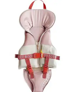 아가드 유아용 x 돗투돗 팬티 분리형 물놀이 구명 조끼, 돗바니