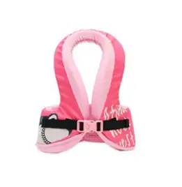 아티나 말랑말랑 넥베스트 유아동 조끼형 수영보조용품, 핑크