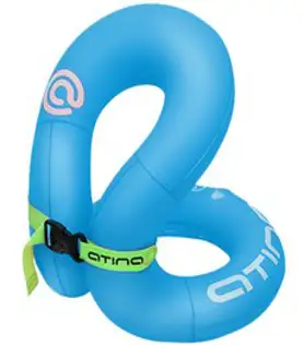 아티나 넥베스트 유아동 착용형 수영보조용품, 블루
