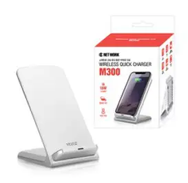 디씨네트워크 벨로스 PD 고속 무선충전기 15W M300, 화이트, 1개