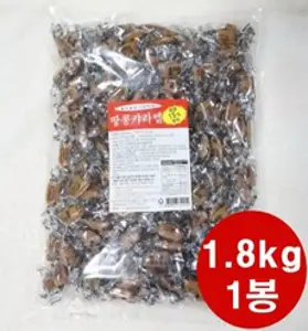 대용량 업소용 맛드린 땅콩카라멜 1.8kg, 땅콩카라멜1.8kg 1봉
