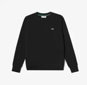 라코스테 여성용 베이직 크루넥 맨투맨