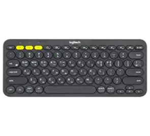 로지텍 블루투스 멀티 디바이스 키보드 K380, 차콜 그레이