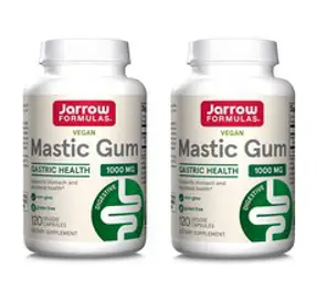 자로우 포뮬러스 매스틱 검 1000mg 120 베지캡슐 2통, 2개, 120정