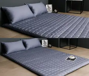 모노데코 알러지케어 무표백 40수 순면 누빔 요커버 (S SS D Q K), S 110 x 185cm