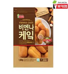 롯데 비엔나케잌 미니핫도그 1kg 아이스포장, 1개