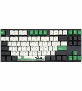 바밀로 VA87M V2 PANDA R2 PBT 염료승화 영문 유선키보드 적축, 텐키리스, 혼합색상