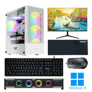 포유컴퓨터 모니터 풀세트 게이밍 조립 컴퓨터 PC 본체 최신 고사양 윈도우 롤 배그, 01번_에디션, 06. 선택없음