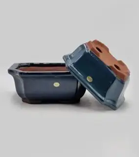 고급 분재 화분 Y-078 분재분 유약분 자사분