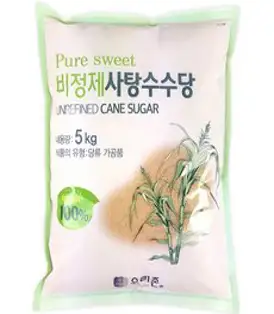 우리존 비정제 사탕수수당, 5kg, 1개