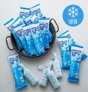 빙그레 뽕따 소다 (냉동), 130ml, 35개