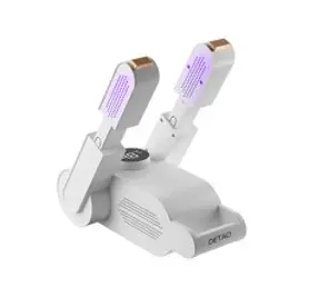 Detao 신발 건조기 가정용 신발 건조기 휴대용 신발 건조기 신발건조기 신발 냄새제거 겨울 신발 건조 접이기 가능 화이트