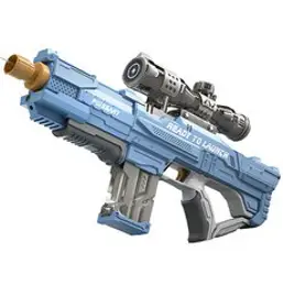 4세대 전동 물총 대형 자동 워터건 워터 레이저 연사 충전식 저격 성인, W99042L(블루