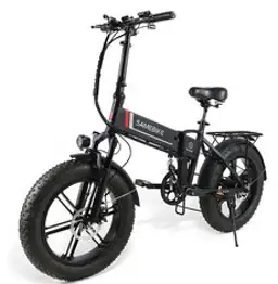 2022 세임바이크 하이랜더 FAT 20인치 접이식 전동 전기자전거, 10.4AH 기본배터리, 화이트