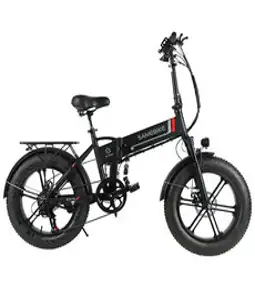 [완조립퀵] 세임바이크 하이랜더 전기자전거 48V 10.4Ah 350W, 일반（48V10AH）, 블랙