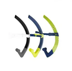 MP 스노클 포커스 센터스노클 아쿠아스피어, 네이비/네온