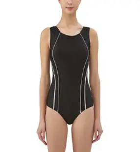 쿠아로 여성용 U백 빅사이즈 수영복 ILF967M