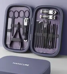 바른하나 고급형 인생손톱깎이 올케어 18종세트, 바이올렛, 1세트