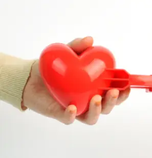 스노우덕 오리 눈사람 하트 스노우볼 메이커