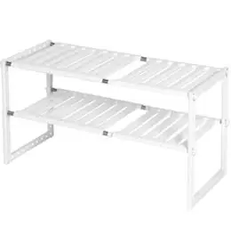 창신리빙 스토리G 씽크인 선반, 화이트