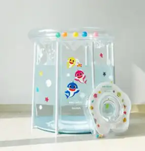 핑크퐁 아기상어 일루와 아기 수영장